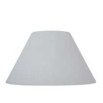 Abat-jour forme conique D50 tourterelle Bague E27